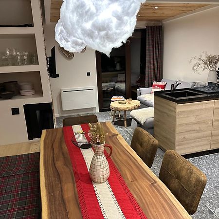 Stunning Apartment With Breathtaking View! Huez المظهر الخارجي الصورة
