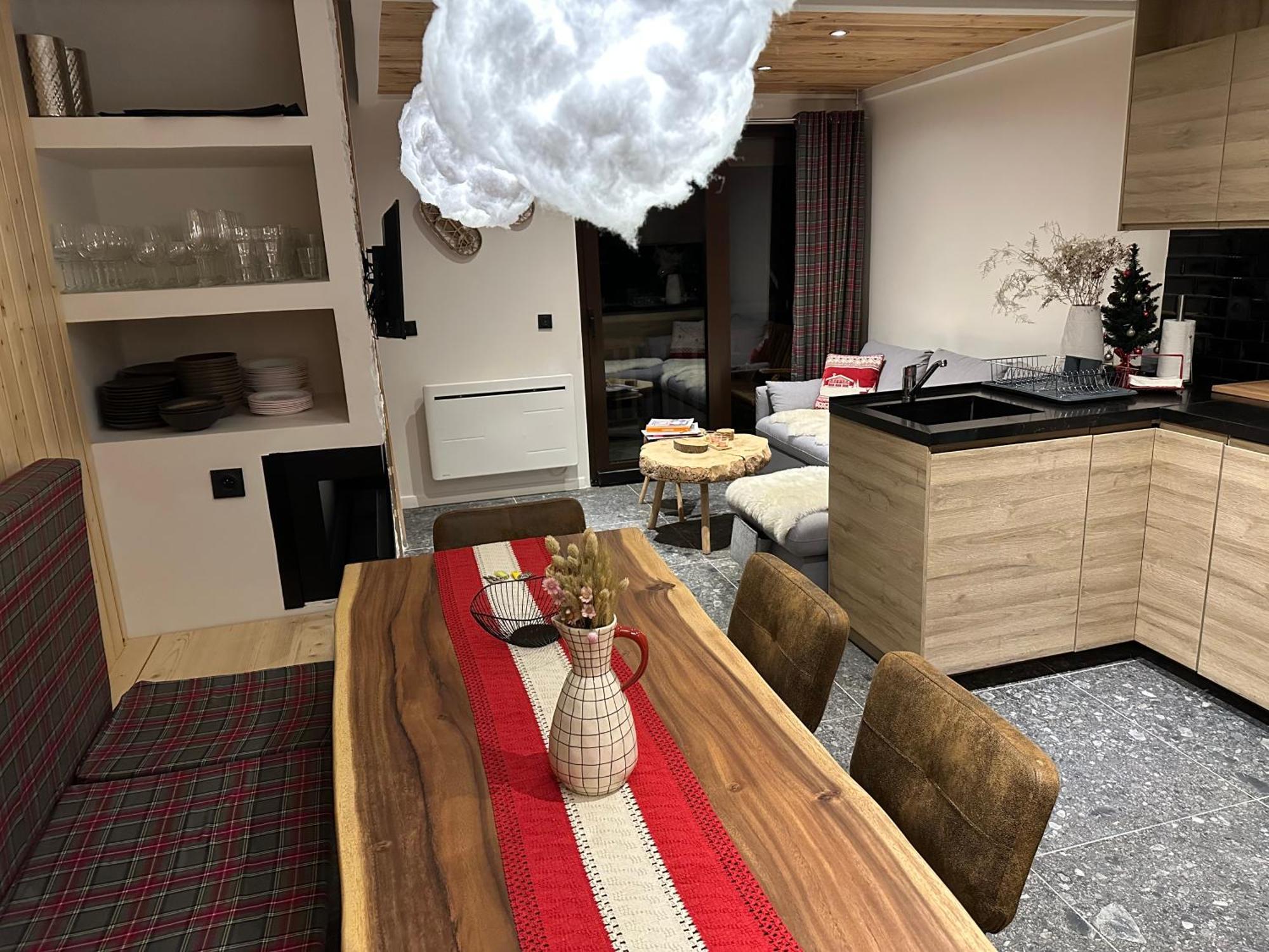 Stunning Apartment With Breathtaking View! Huez المظهر الخارجي الصورة